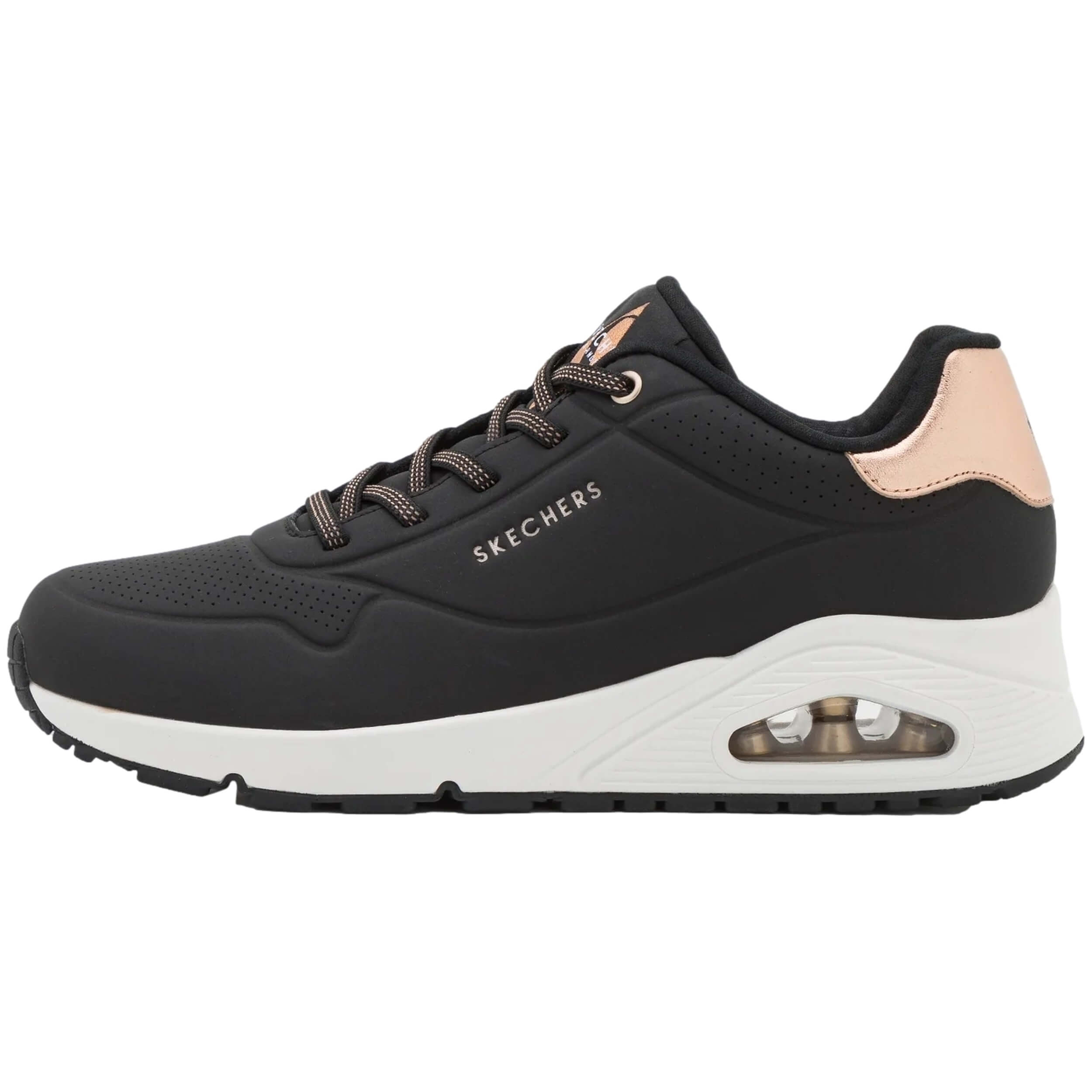 Comodas Skechers marca Skechers modelo 155196-Blk para calzado mujer en color negro