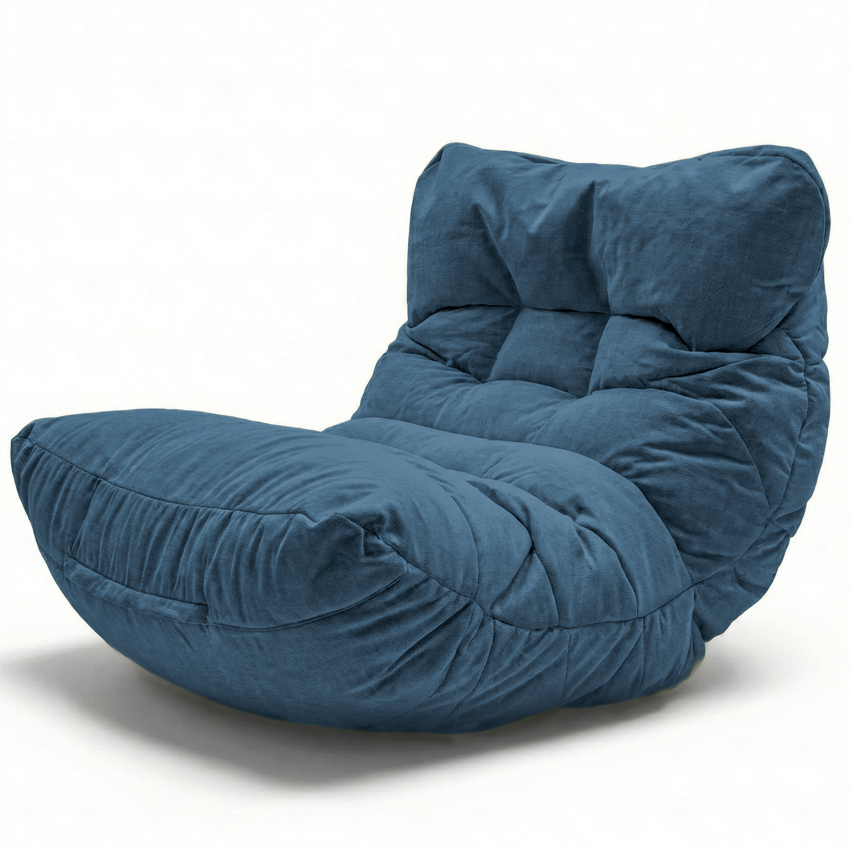 Aiire Puff Salon de Lujo con Diseño Contemporáneo - Puf XXL Moderno con Relleno Incluido en Algodón, 100x90x70 cm, con Doble Cremallera, Fácil de Rellenar, Ideal para Relax, Gaming o Lectura