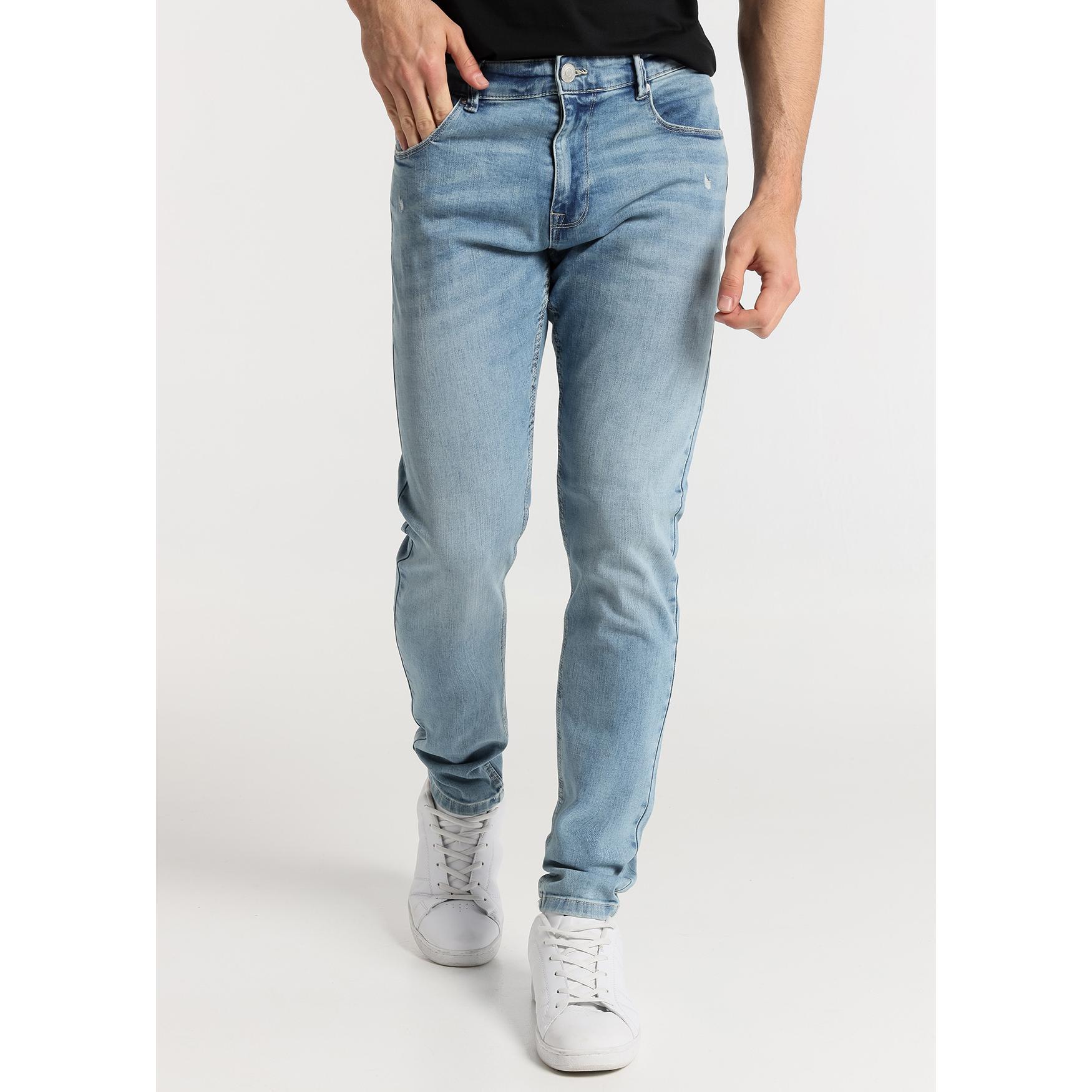 SIX VALVES - Jeans Super Skinny Light - Tallaje en Pulgadas- Tallaje en Pulgadas
