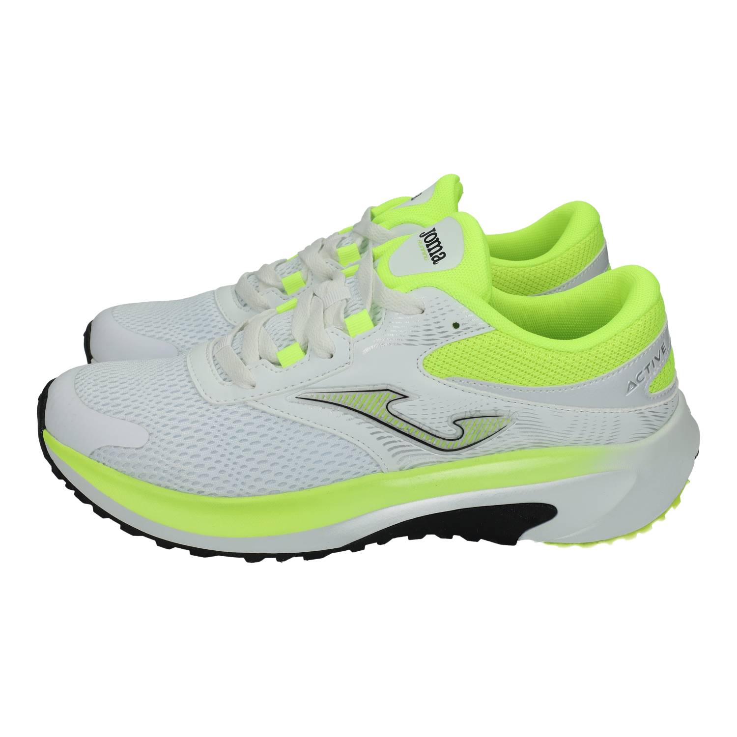 Deportivos marca JOMA para hombre en color blanco. Zapatillas deportivas Joma Active Men – Ligeras y transpirables con suela amortiguada