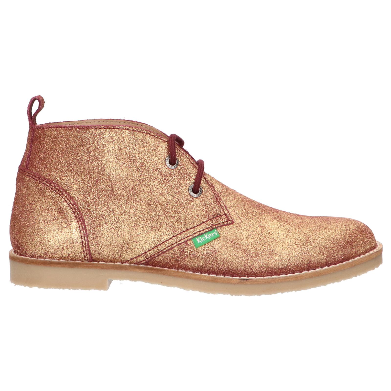 Kickers women's and girls and boys ankle boots 736421 -30 tyz 19 bronze