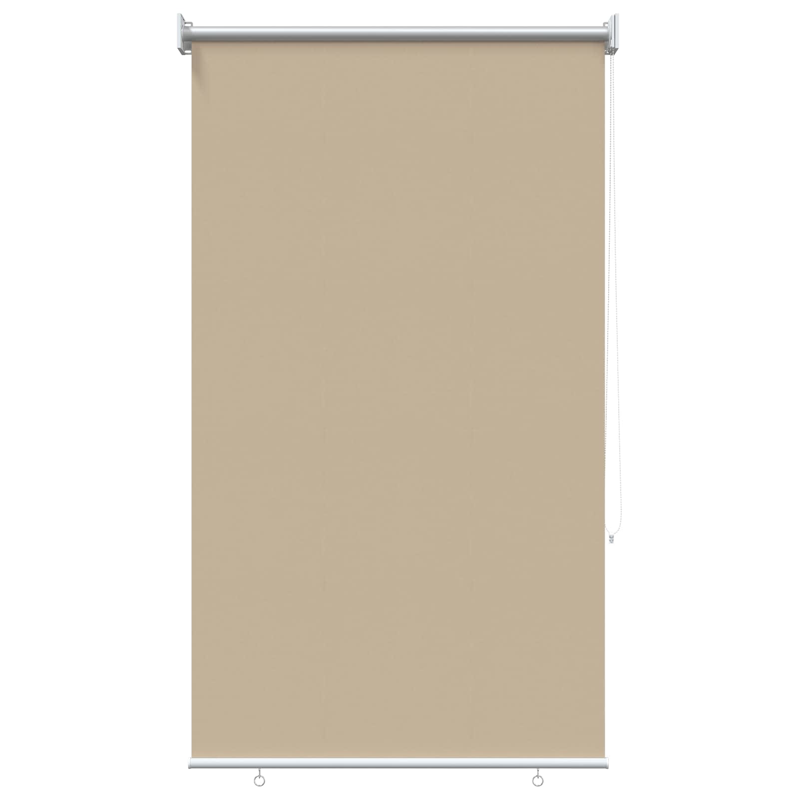 vidaXL Persiana enrollable exterior con protección UV Poliéster Multicolor Multitalle