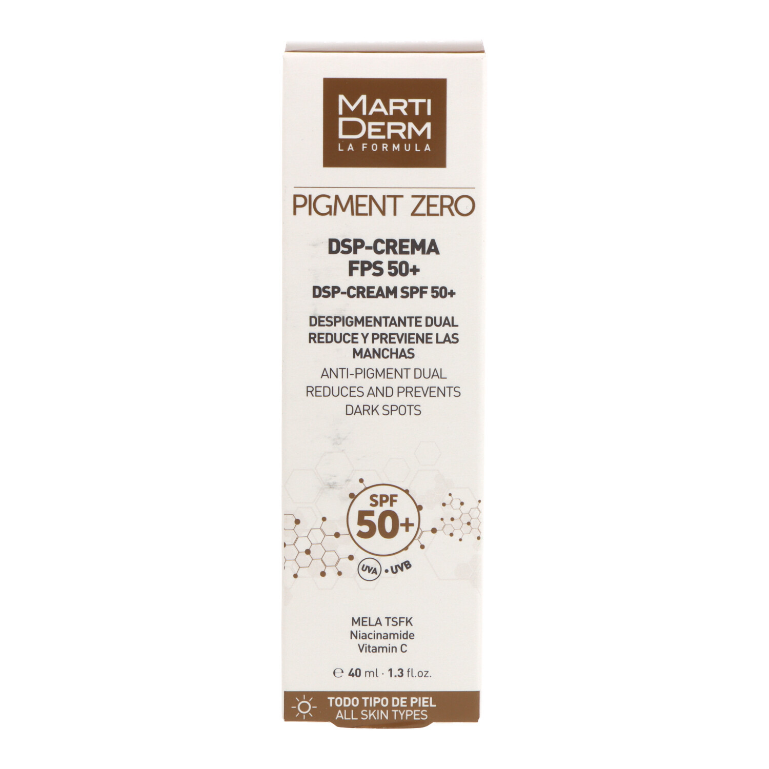 Martiderm Pigmentzero Dsp Crema Spf50 40 Ml