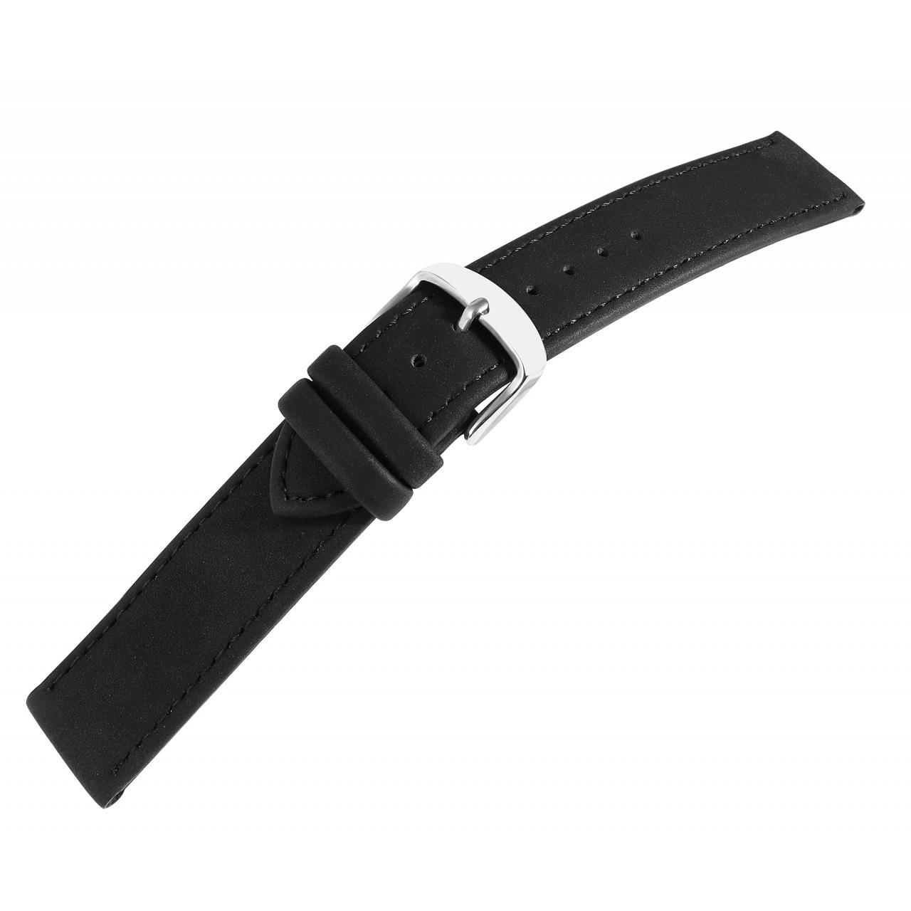 Mestre Artesão® Bracelete de Reloj em Couro Genuíno - 18mm - 0554