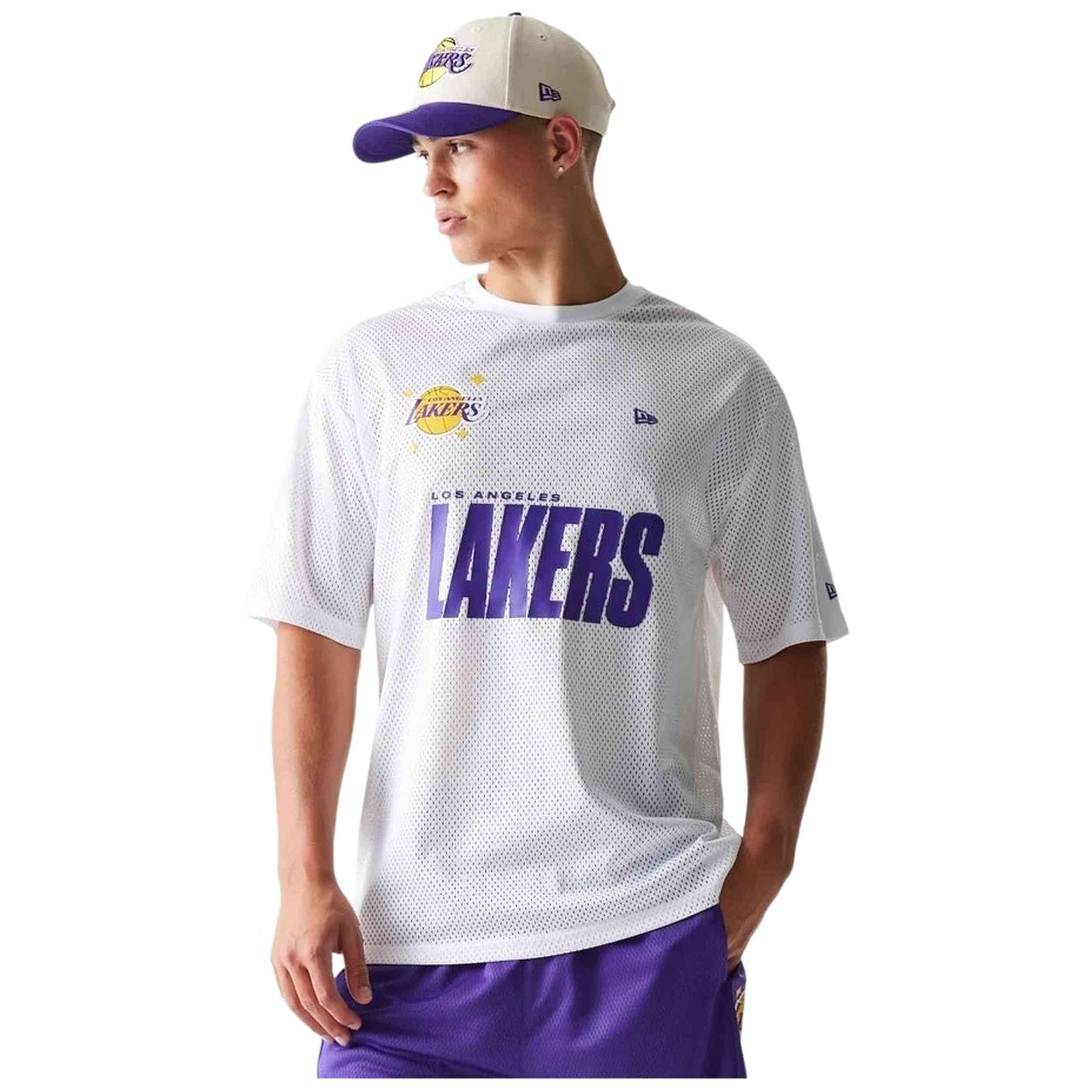 Camiseta De Manga Corta New Era modelo 60771594-100 para Hombre en color Blanco