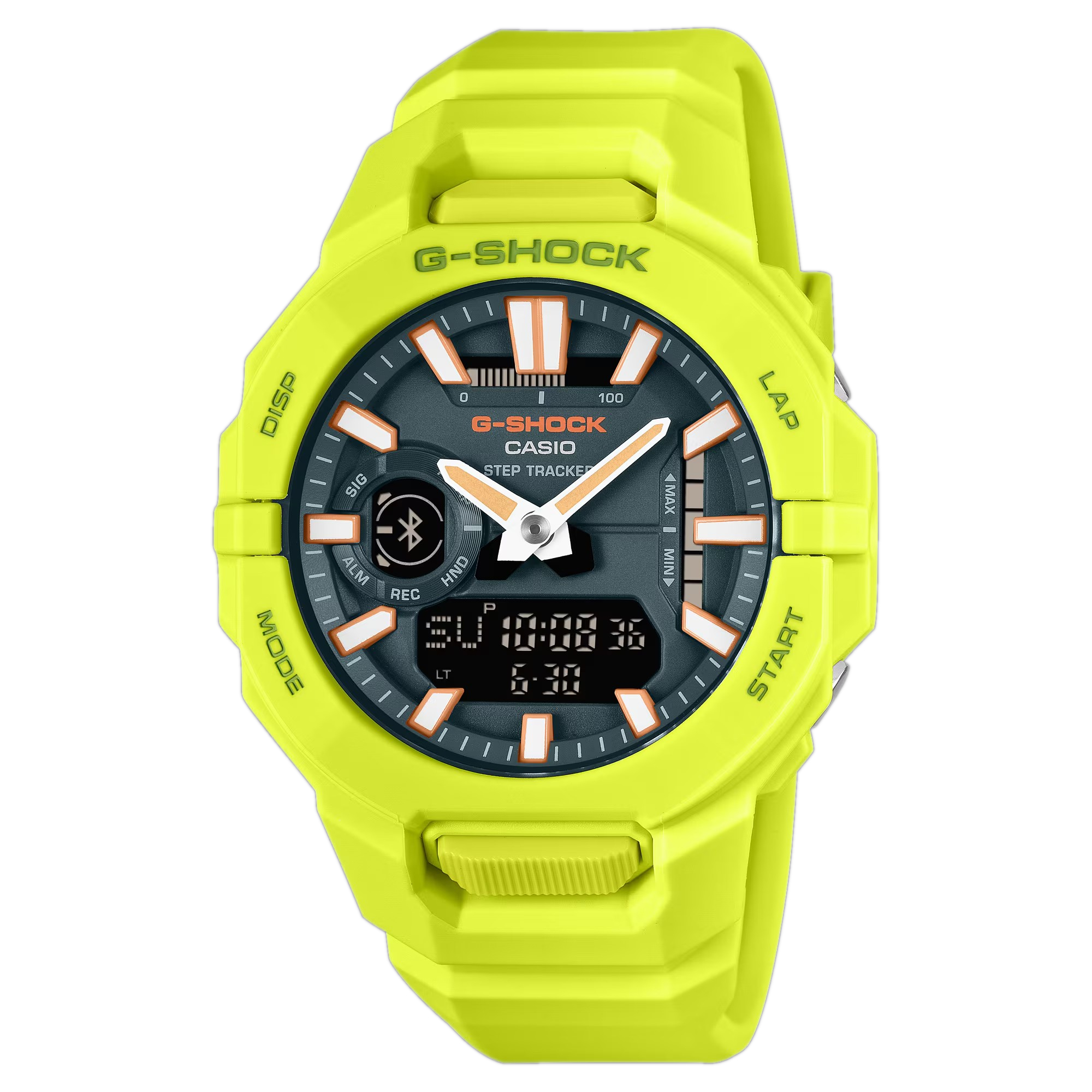 Casio - Reloj G-SHOCK GBA-950-9A3ER analógico-digital con Bluetooth, Lifelog y resistencia 20 BAR para hombre, correa de resina biológica