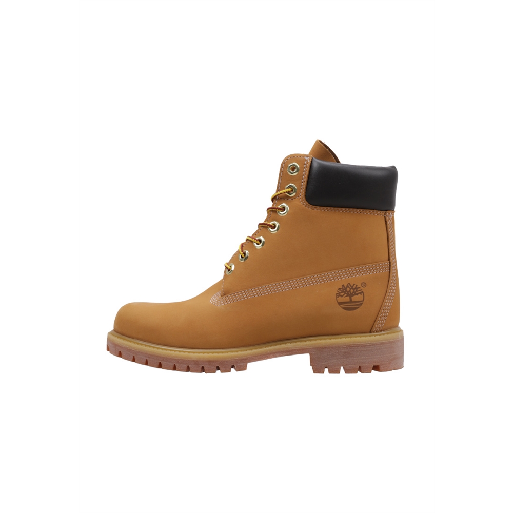 Timberland Timberland Premium 6 INCH LACE UP WATERPROOF BOOT WHEAT Botas Planas Hombre Amarillo