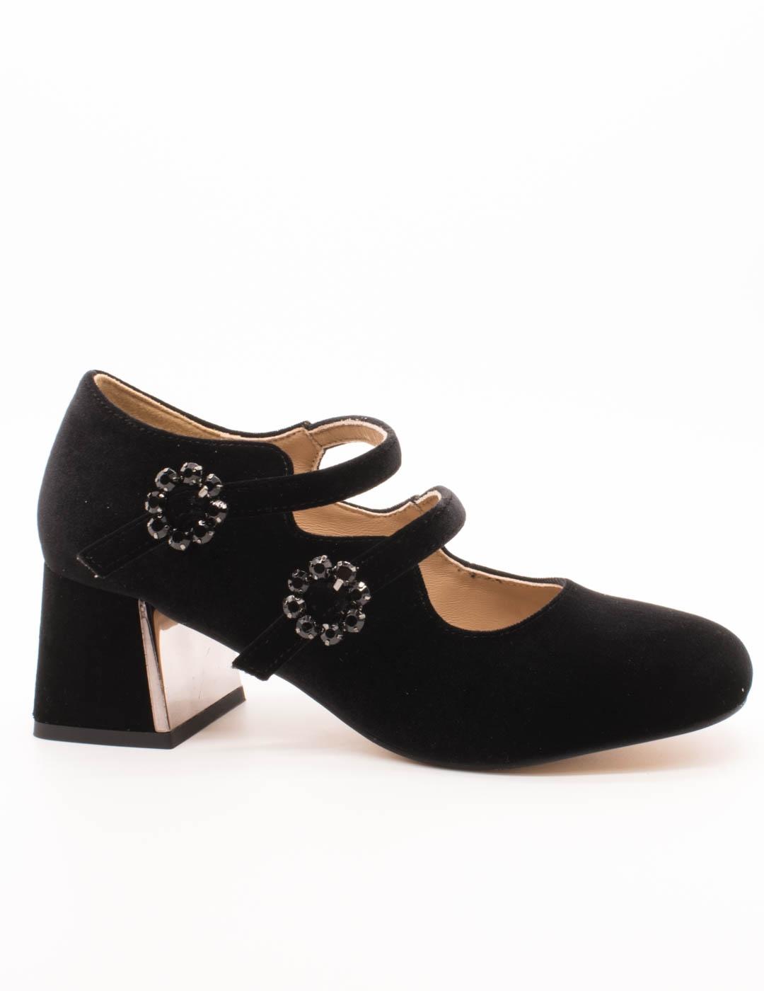 Alma en Pena Zapato I260152 Velvet Black de Mujer