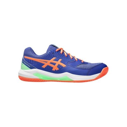 Zapatillas Asics Gel-Dedicate 8 Azul Cobalto Vivid Coral 1041A414-406 Padel Hombre