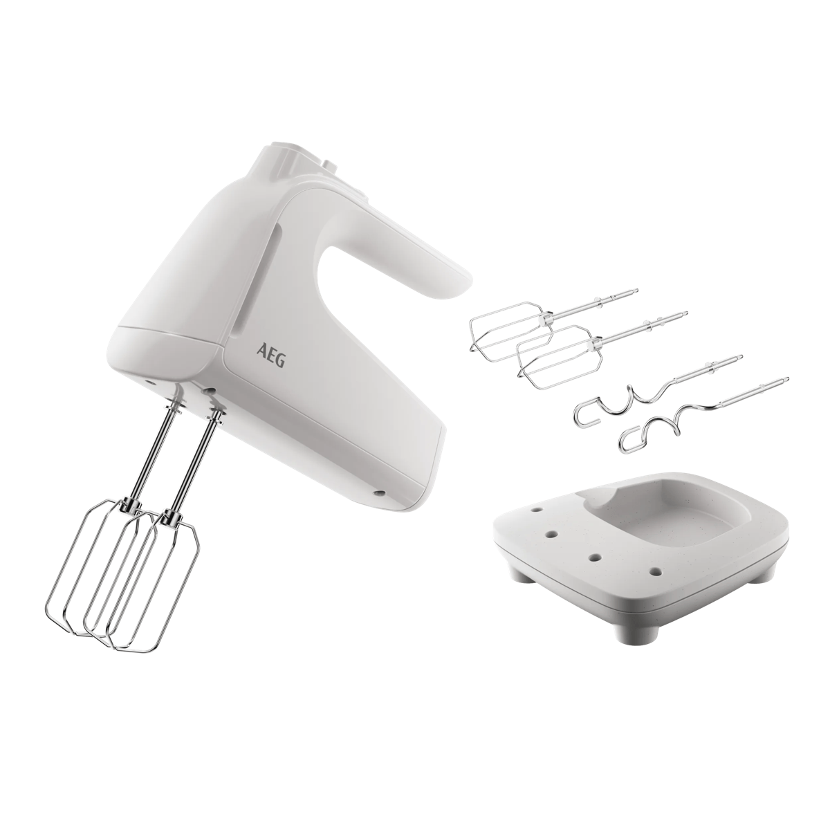 AEG - Batidora de varillas de 500 W  y 5 velocidades - AHM4W