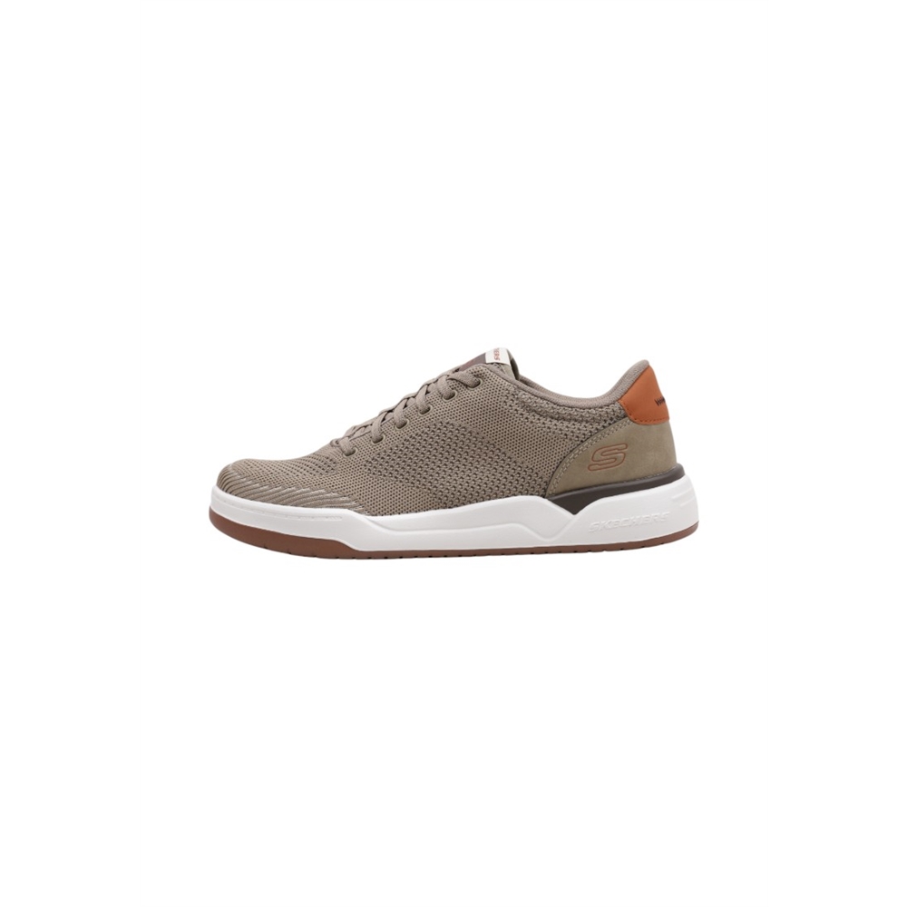 Skechers RELAXED FIT: CORLISS - DORSET Deportivas Planas Hombre Taupe