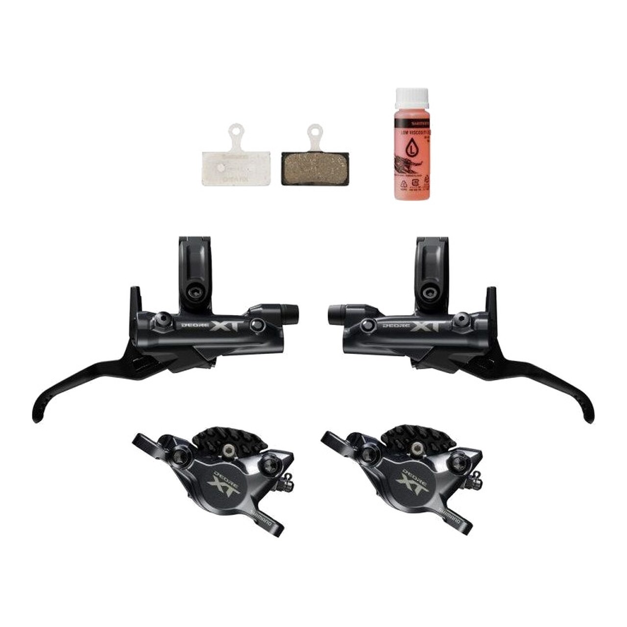 Kit De Actualizacion Frenos Manetas Y Pinzas Con 2 Pistones Deore Xt Bl8200/ Br8200 728736