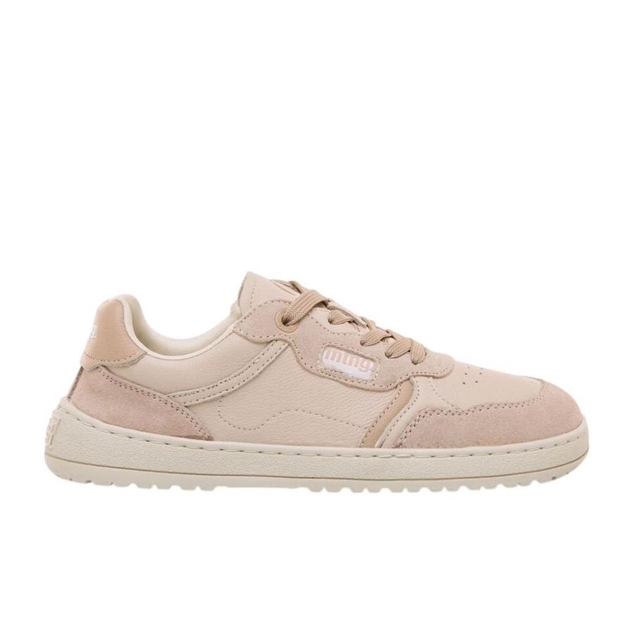 Zapatillas niña Mustang free barefoot color Suede Pink rosa con cierre de cordones calzado respetuoso para juniors y con plantilla de trasición para los que no estan acostumbrados al calzado barefoot muy comodas