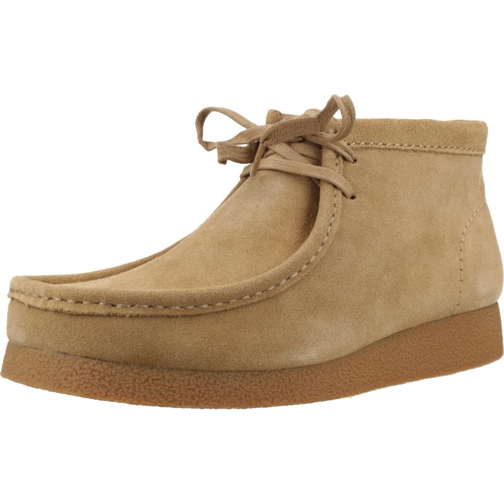 Botines Hombre Marca Clarks Modelo Wallabee Evobt