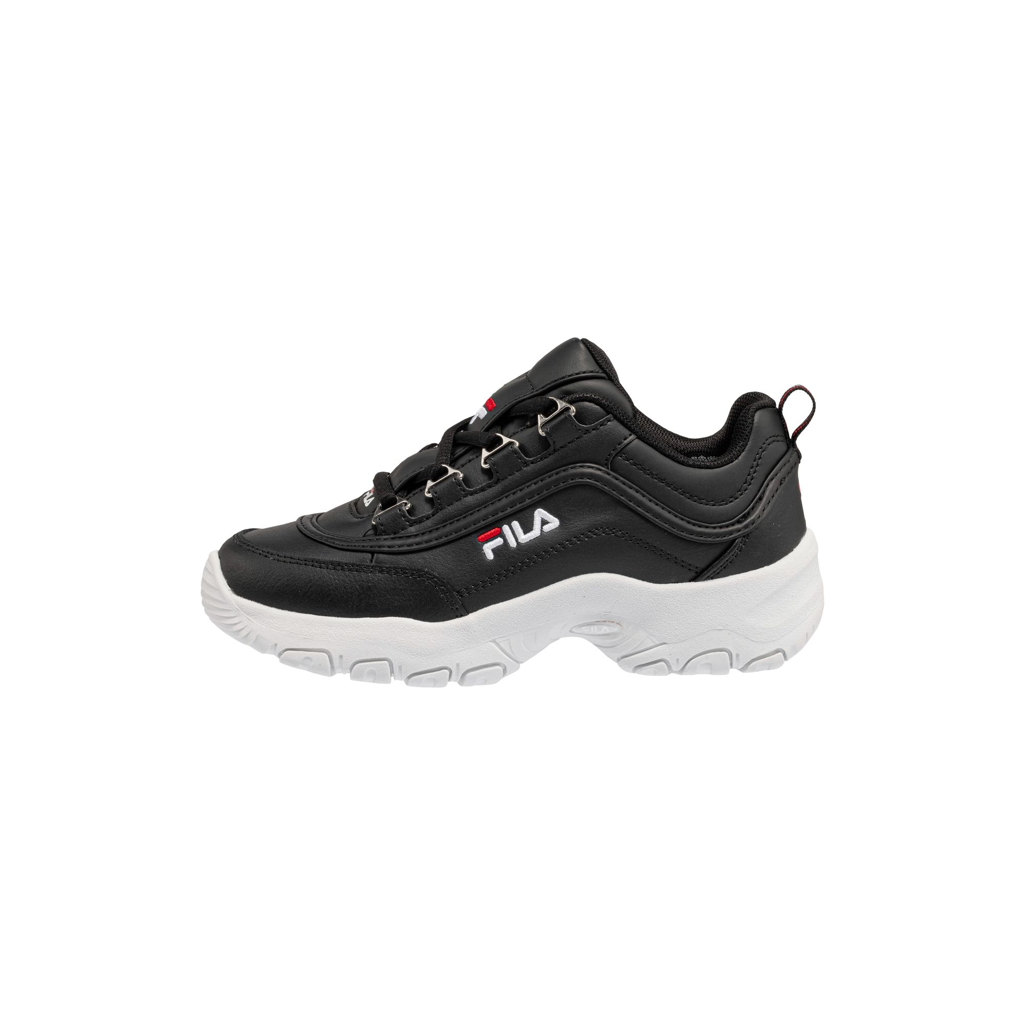 FILA | Zapatillas Adolescente, Modelo Strada Teens, Sneakers Urbanas de Cuero Sintético con Forro Textil y Cierre de Cordones