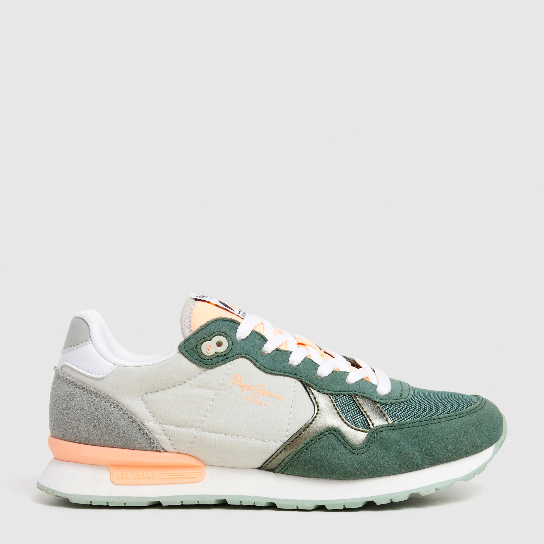 Pepe Jeans Zapatillas Brit Camp Verdes PLS40038-674 , para Mujer