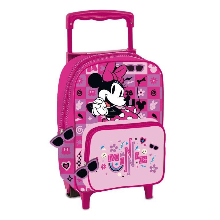 Bolsos Hf Trolley Peq. Minnie - Positivamente Pop 36Cm Producto Oficial Niños y Niñas