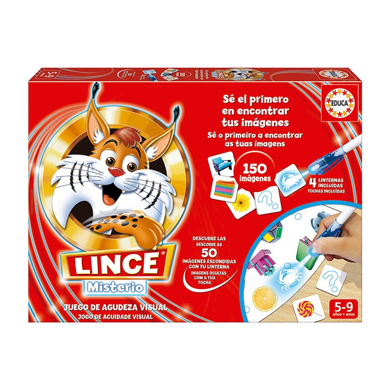Educa Borrás – Lince Misterio 150 Imágenes.
