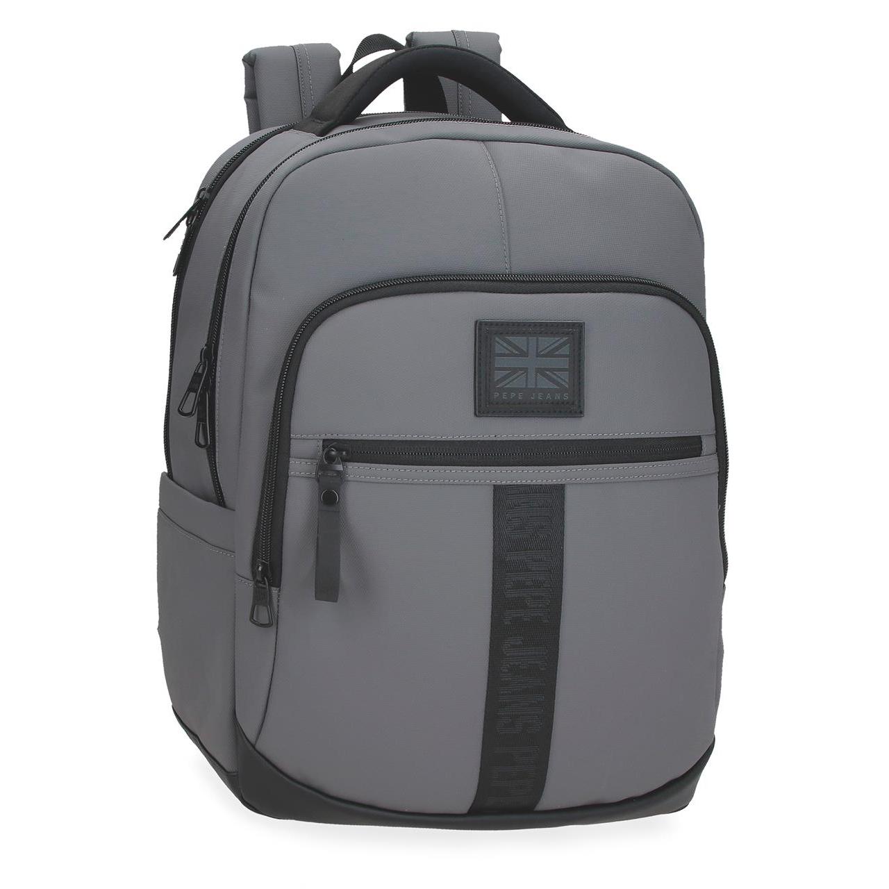 Mochila portaordenador Pepe jeans Hoxton 42cm Gris
