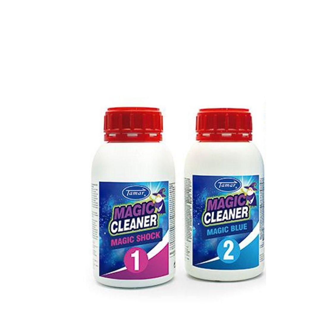 TopRed | Tamar Magic Cleaner、Limpieza de piscinas - Diseñado especialmente para recuperar aguas verdes y turbias en 2 sencillos pasos(Dosis para 30m³)