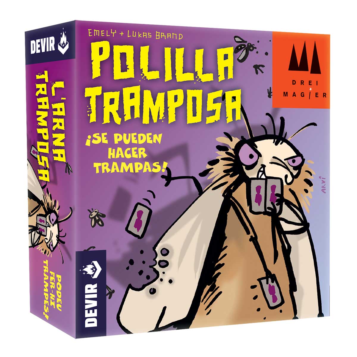 Devir - Polilla Tramposa Original - Juego De Mesa - Juego De Cartas - Party Game -  Español