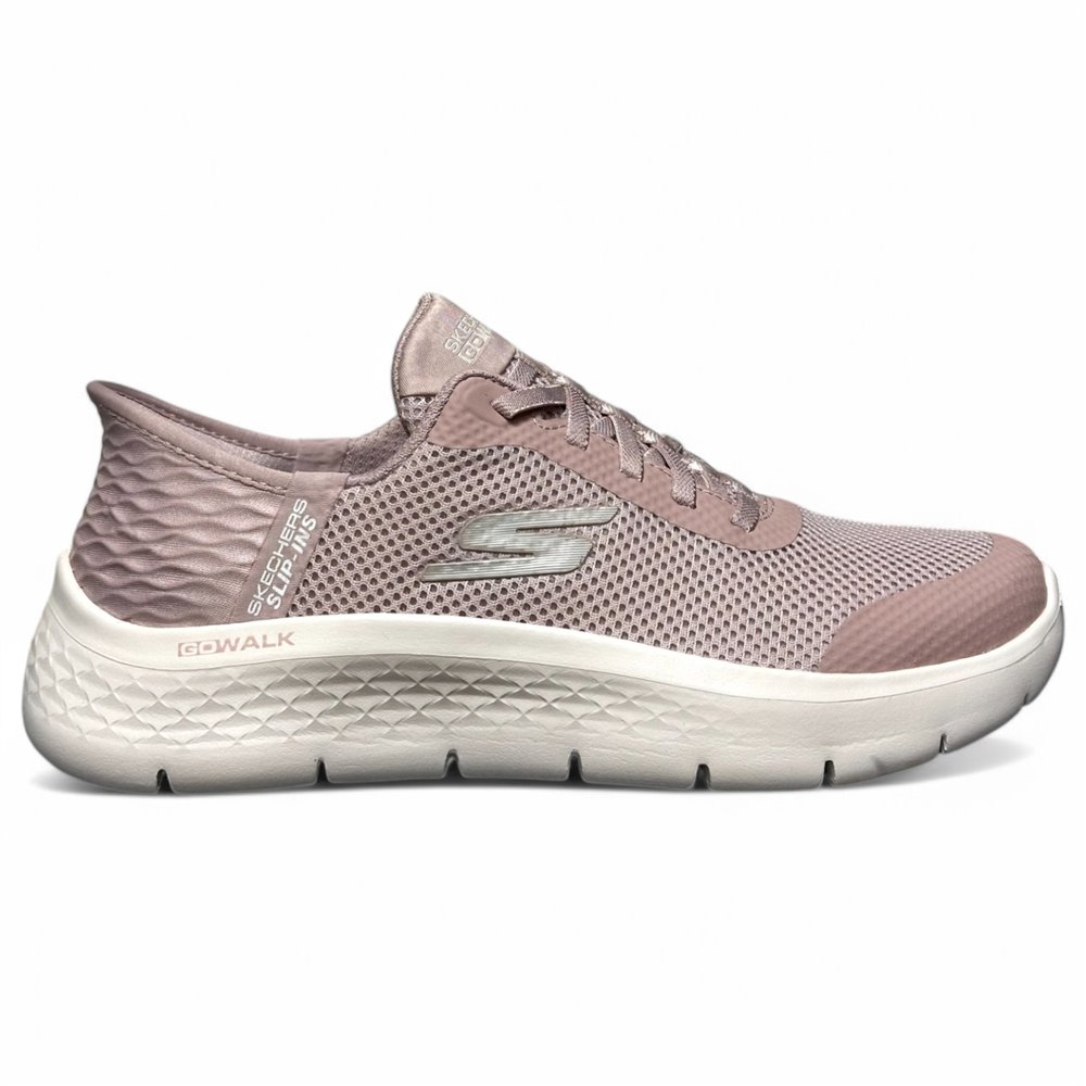 Skechers Zapatillas Go Walk Flex Rosas 124836-MVE , para Mujer