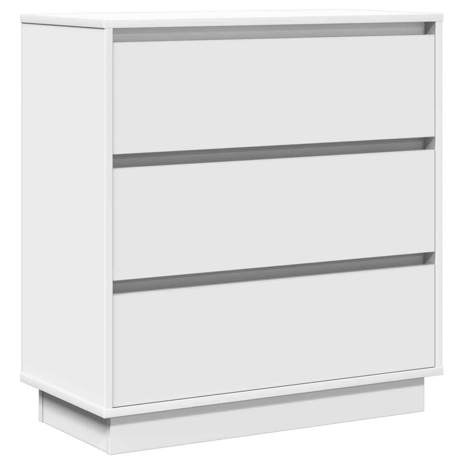 vidaXL Armario de Noche 71 x 34,5 x 75 cm Madera de ingeniería Multicolor