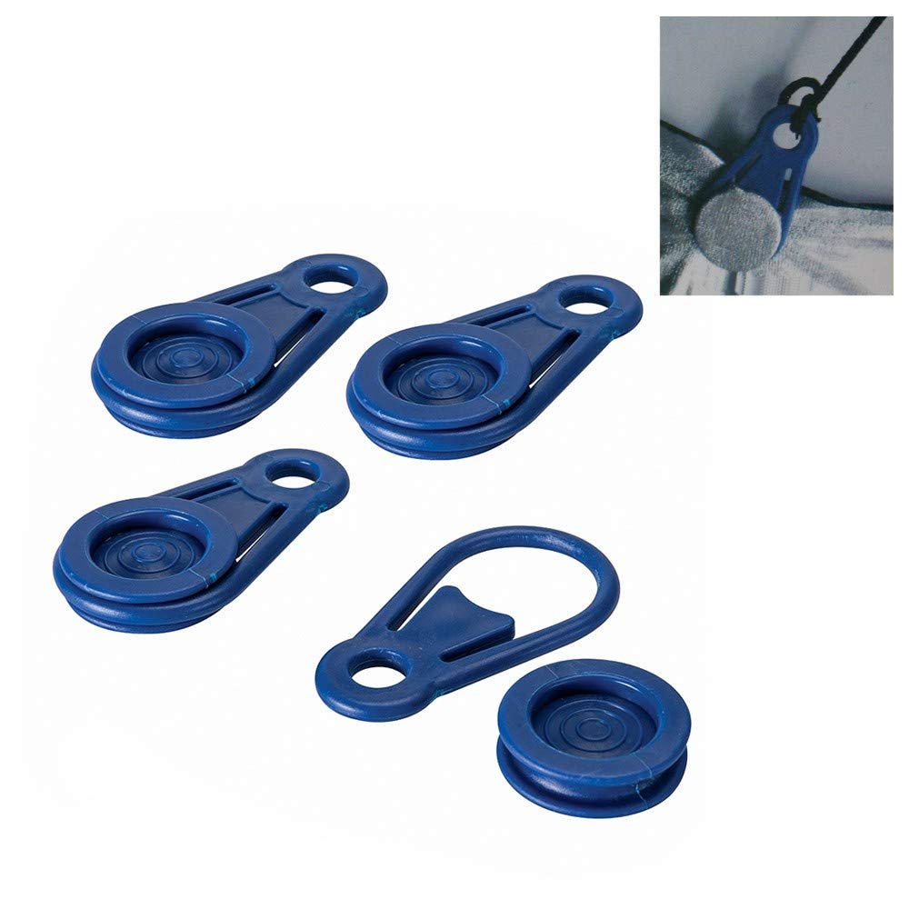 conjunto de 6 clips tipo pinza para sujecion de toldos  y lonas. ø0,44x8,3cm benson