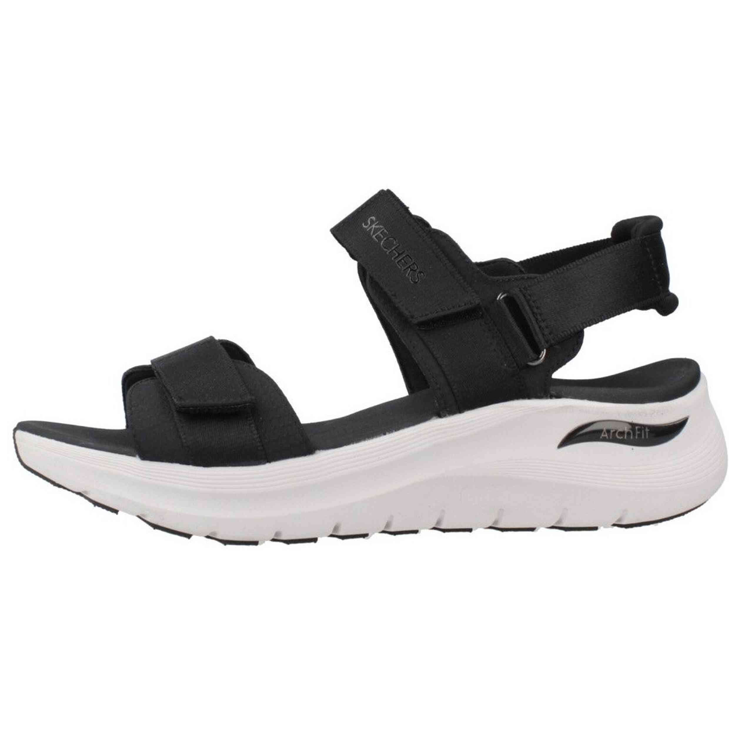 Sandalias Skechers en color Negro
