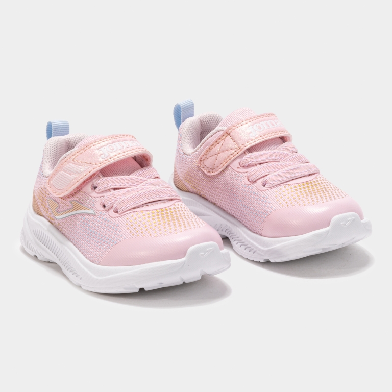 Deportivas para niño de Joma en color rosa mod. Horizon Jr 2513 con cierre velcro para niña