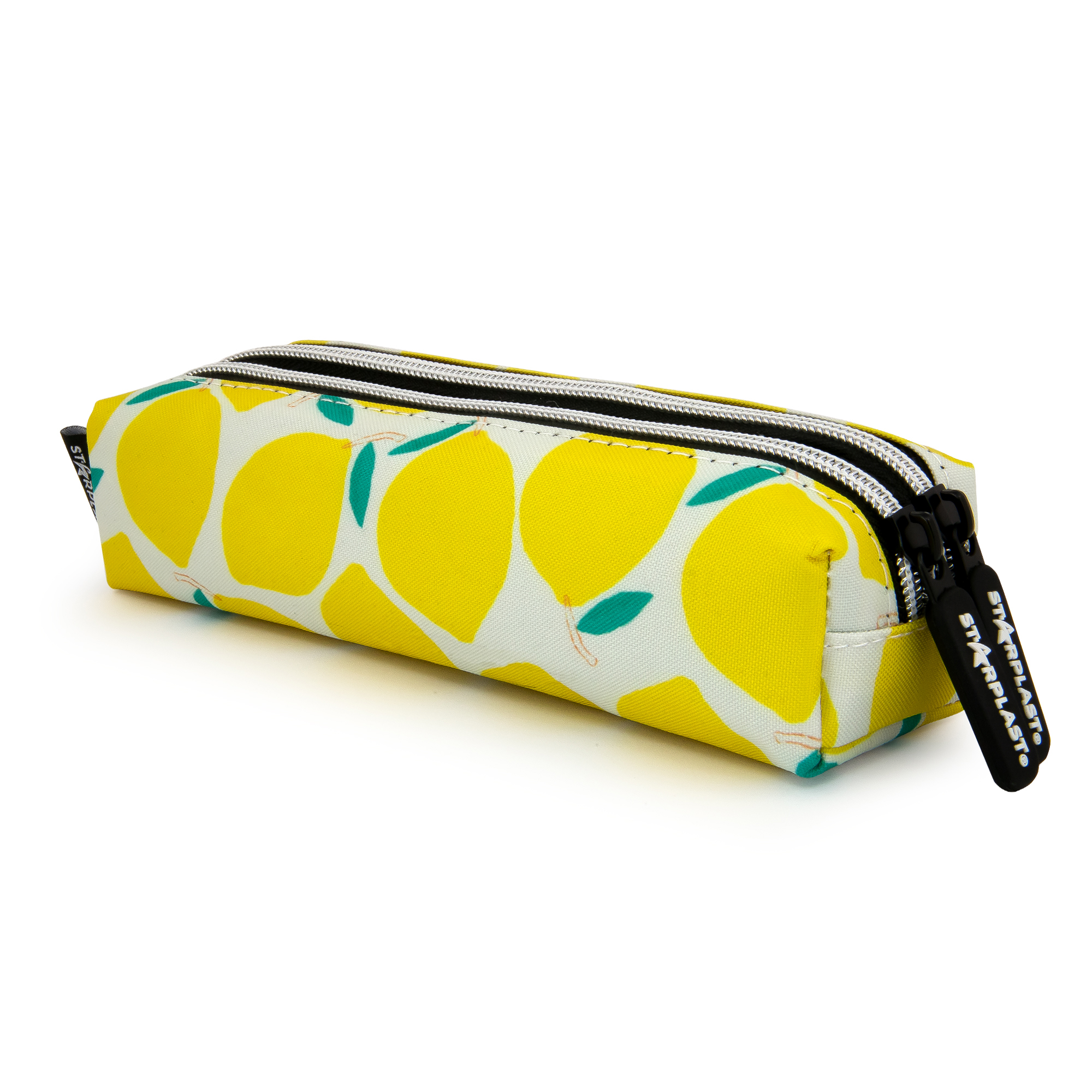 Estuche de Tela Starplast Estuche de 2 Cremalleras Fino Resistente