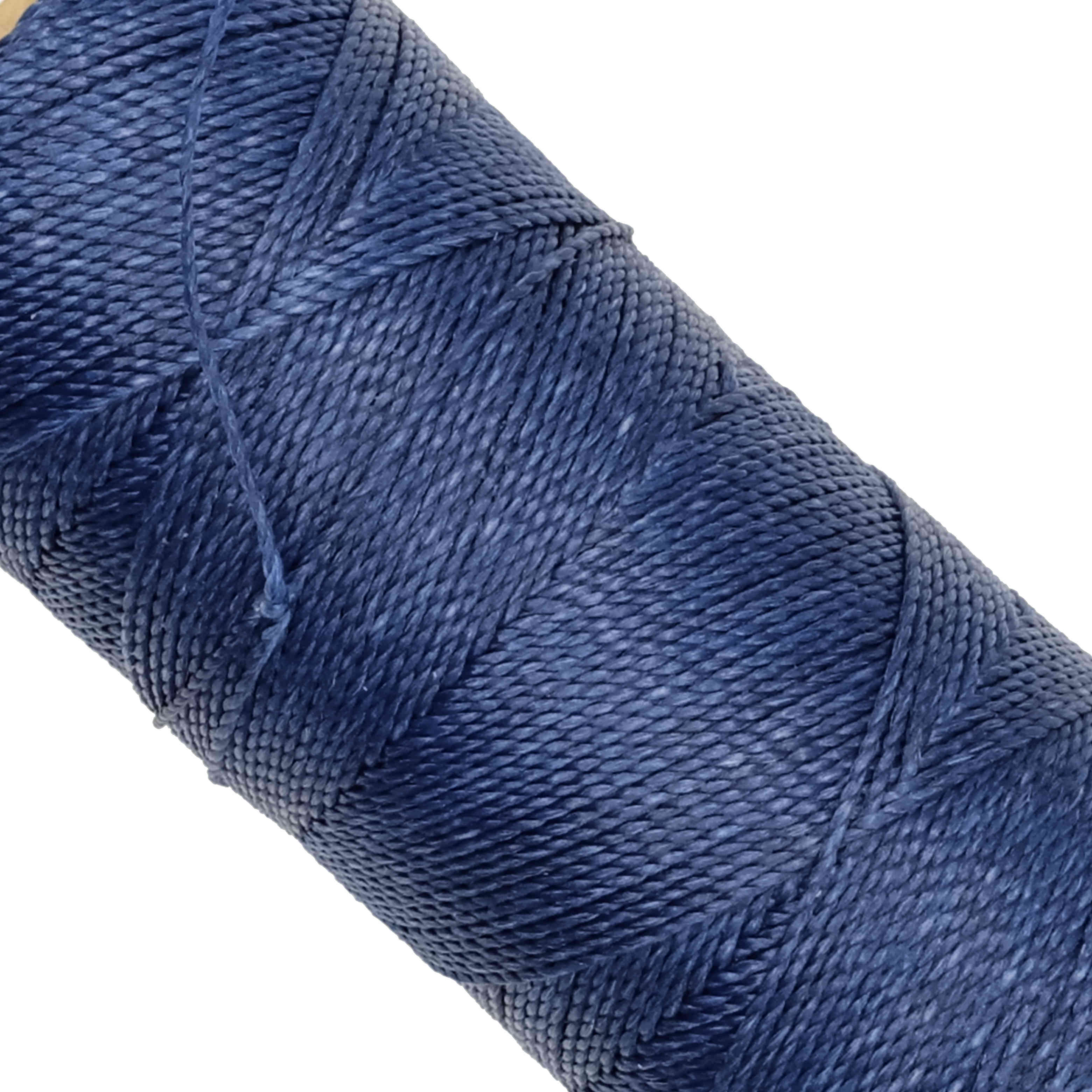 Bobina de hilo encerado Linhasita para macrame y coser cuero - 1mm, 100gr/170 metros