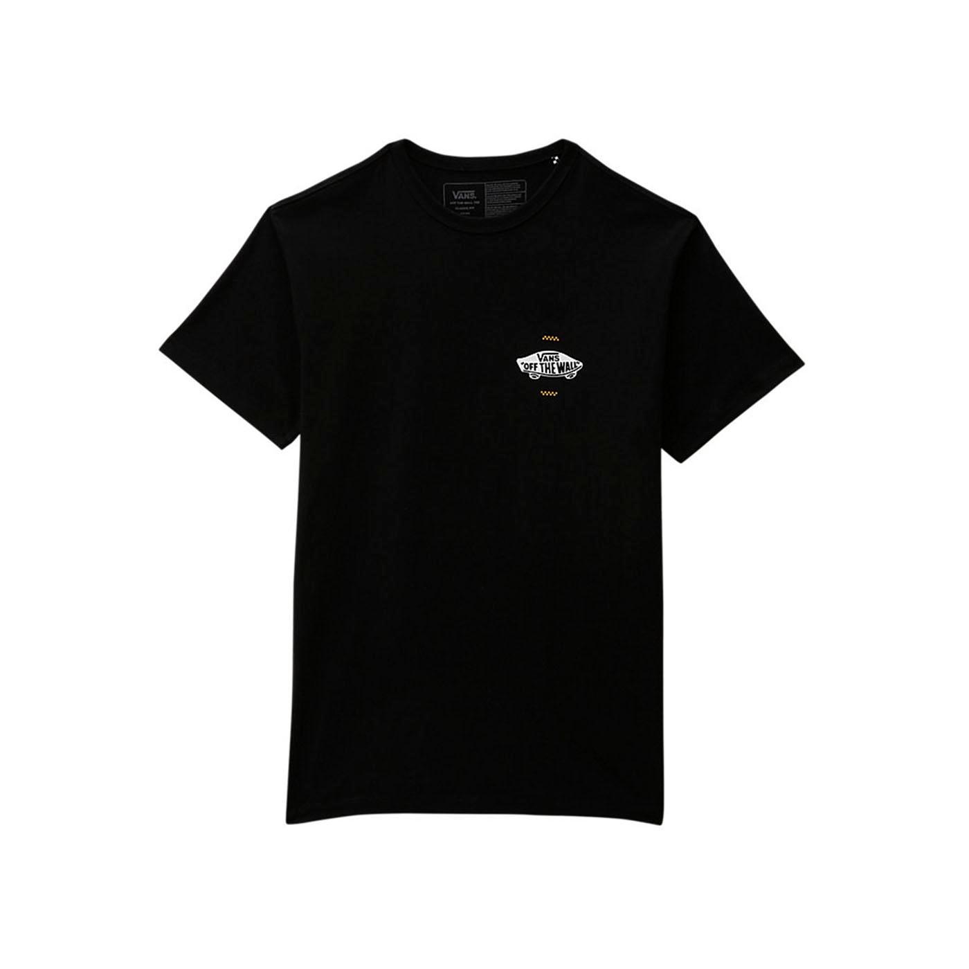 Camiseta Hombre Vans Off The Wall Logo Negra