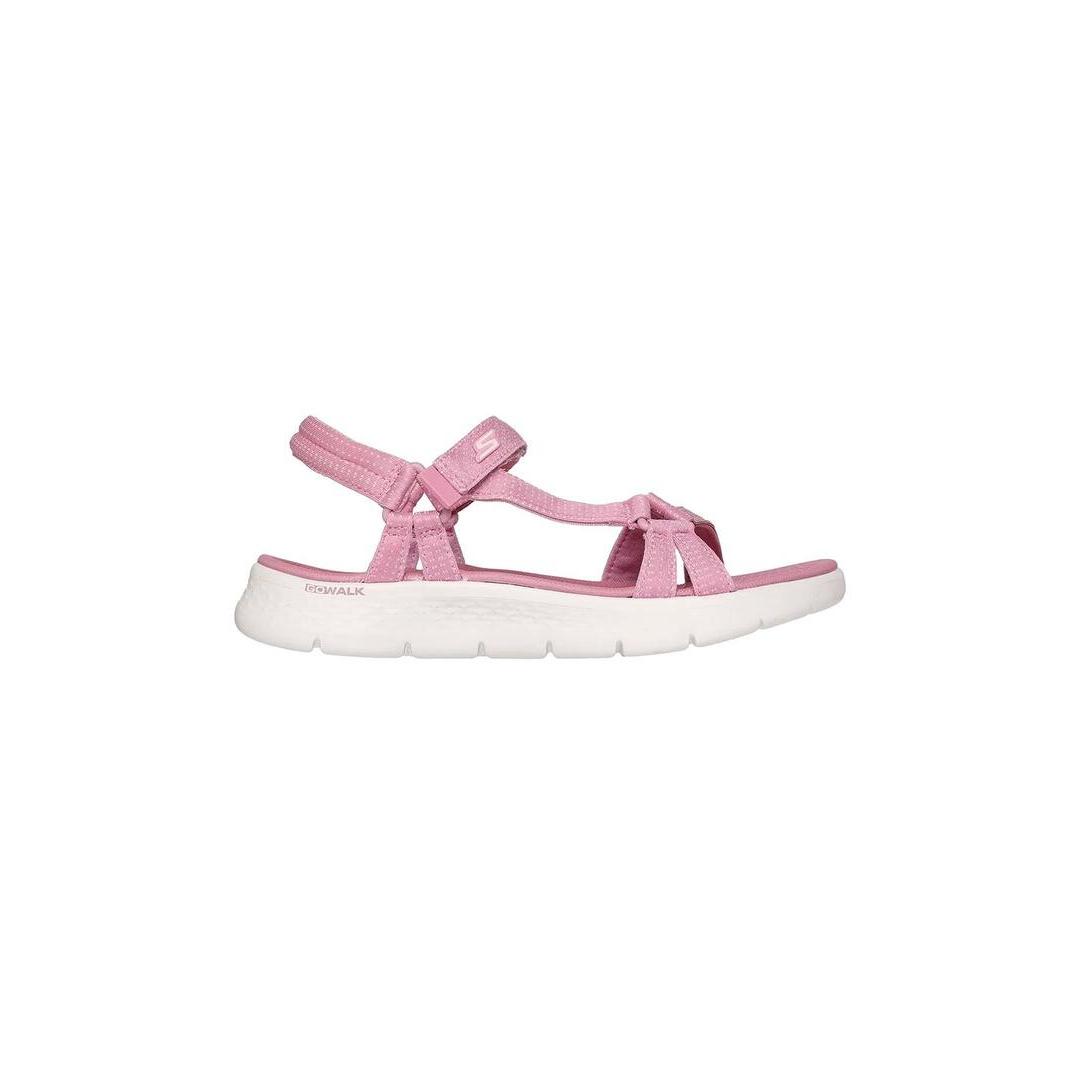Sandalia Mujer Skechers Go Walk Flex Rosa