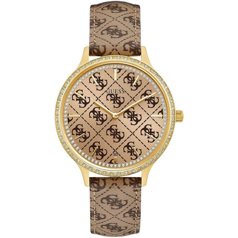 Reloj De Pulsera Guess W1229l2 Para Mujer Analogico Acero Wr