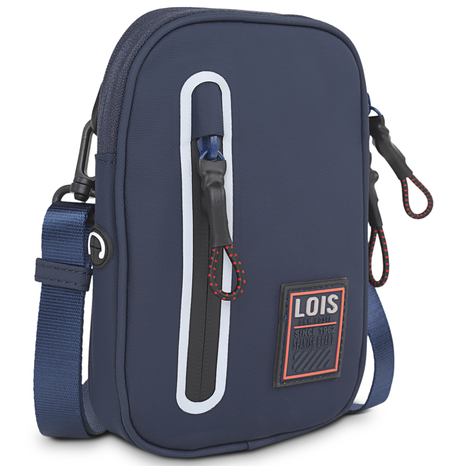 Bolso Hombre Pequeño Móvil - Bandoleras Hombre Pequeñas Uso Casual - Bolso Movil De Polyester/Lona - Bandolera Hombre Pequeña De Marca Lois - Mini Bolso Bandolera Hombre Para Viaje