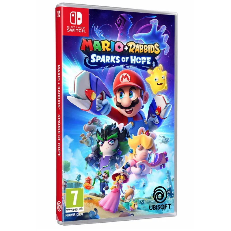 MARIO + RABBIDS SPARKS OF HOPE SWITCH JUEGO FÍSICO PARA NINTENDO SWITCH     VERSIÓN ESPAÑOLA GARANTÍA EU