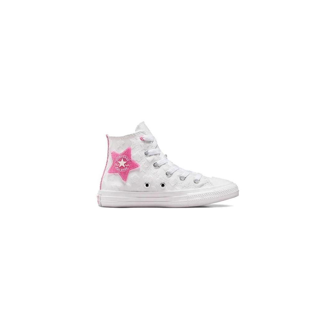 Zapatilla Niña/a Converse Ctas Hi Blanco Rosa Purp
