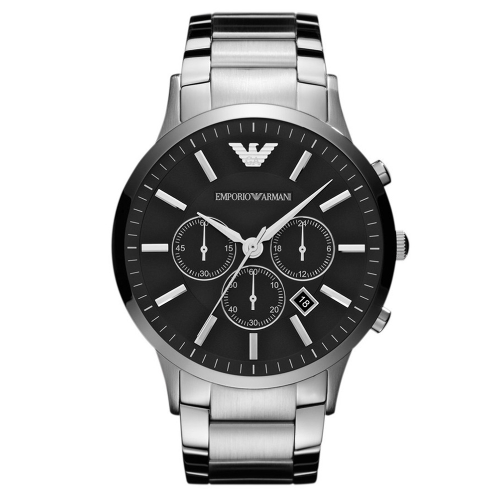 Reloj Analógico de Cuarzo Para Hombre Emporio Armani AR2460,Diámetro 47MM