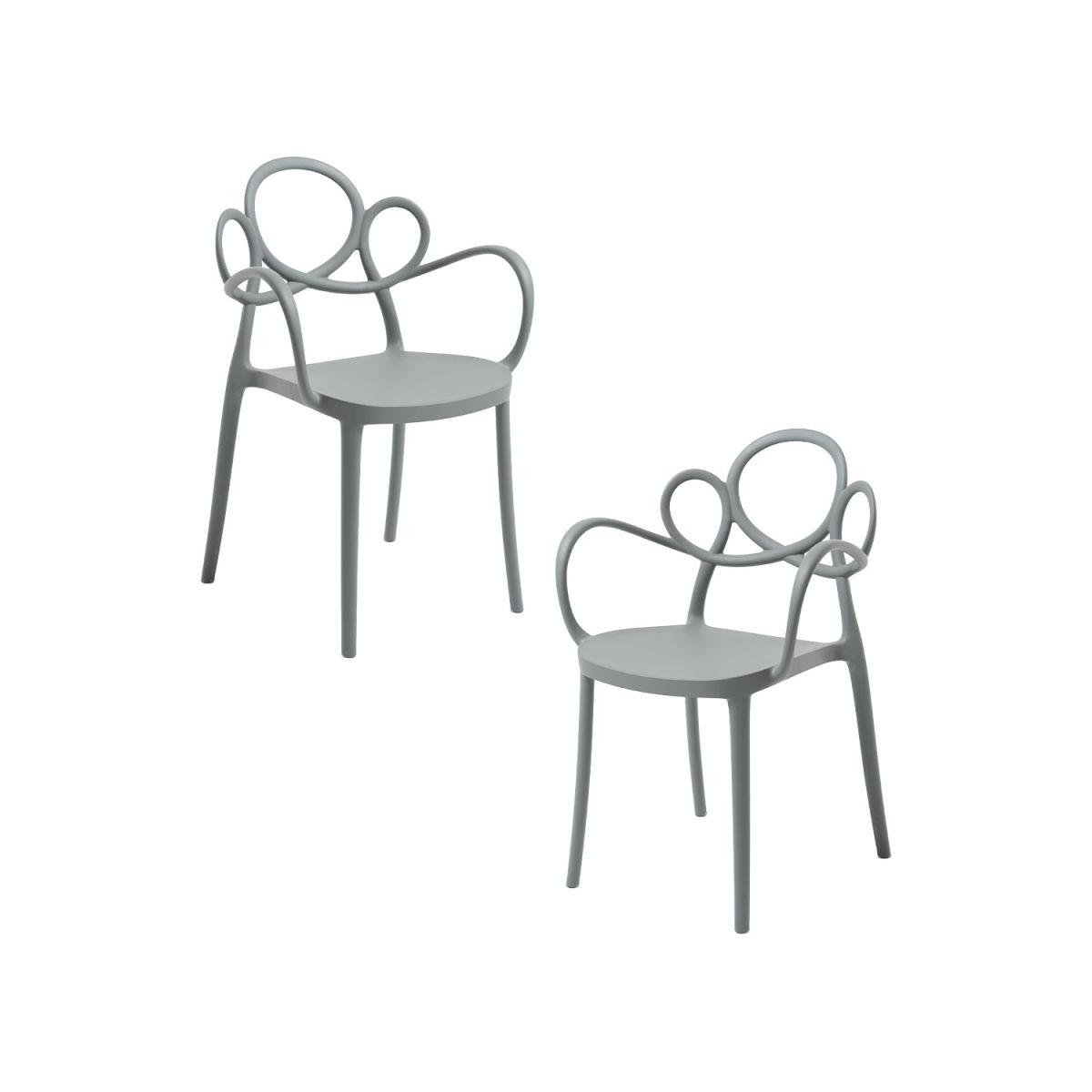 Regalos Miguel - Packs Sillas Jardín - Pack 2 Sillas Sky con Reposabrazos