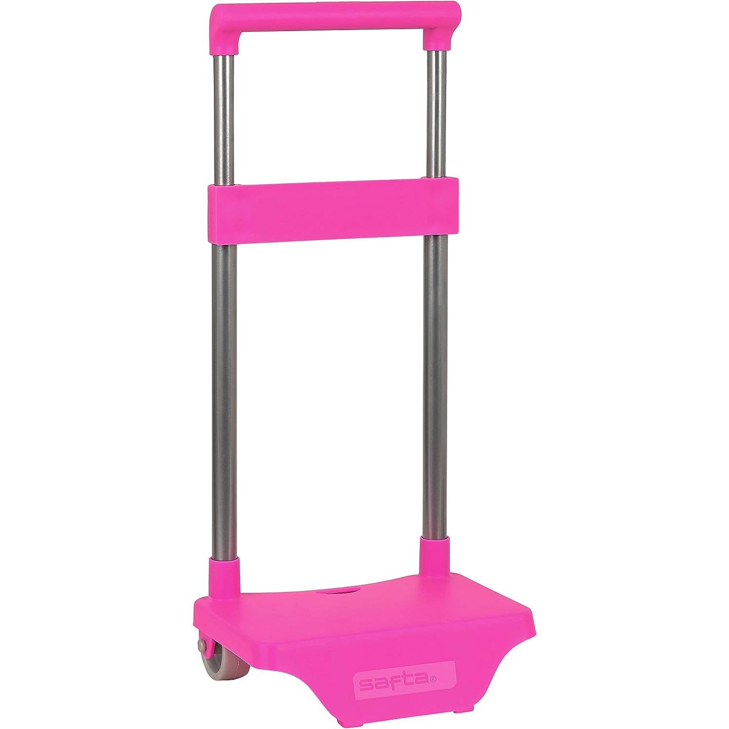Safta Carro Portamochilas Pequeño Magenta Accesorios Infantiles