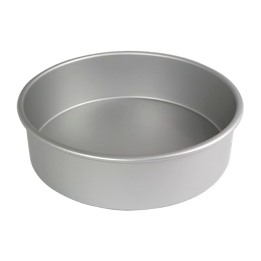 Glotomania Molde de Aluminio Anodizado Redondo PME - Ø 25,4 Cm / H 5,1 Cm - Resistente y Duradero