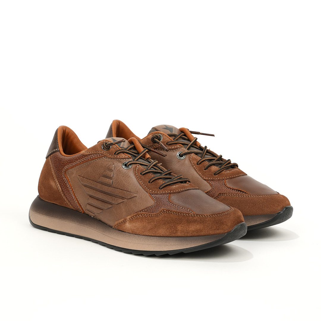 Cetti - Sneaker Sweet C-1326 Marrón con Cordón Elástico