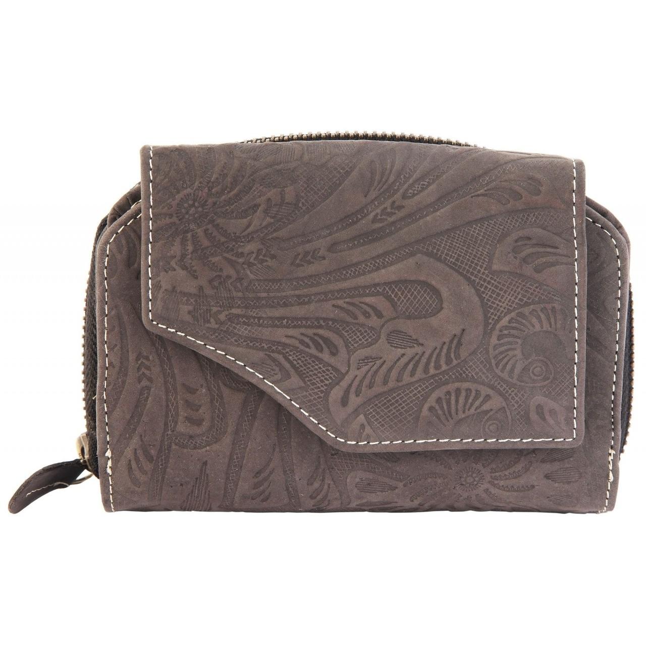 Akzent® Cartera Senhora em Couro Genuíno