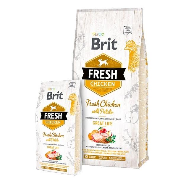 Brit Fresh Adult Pollo y Patata Great Life
