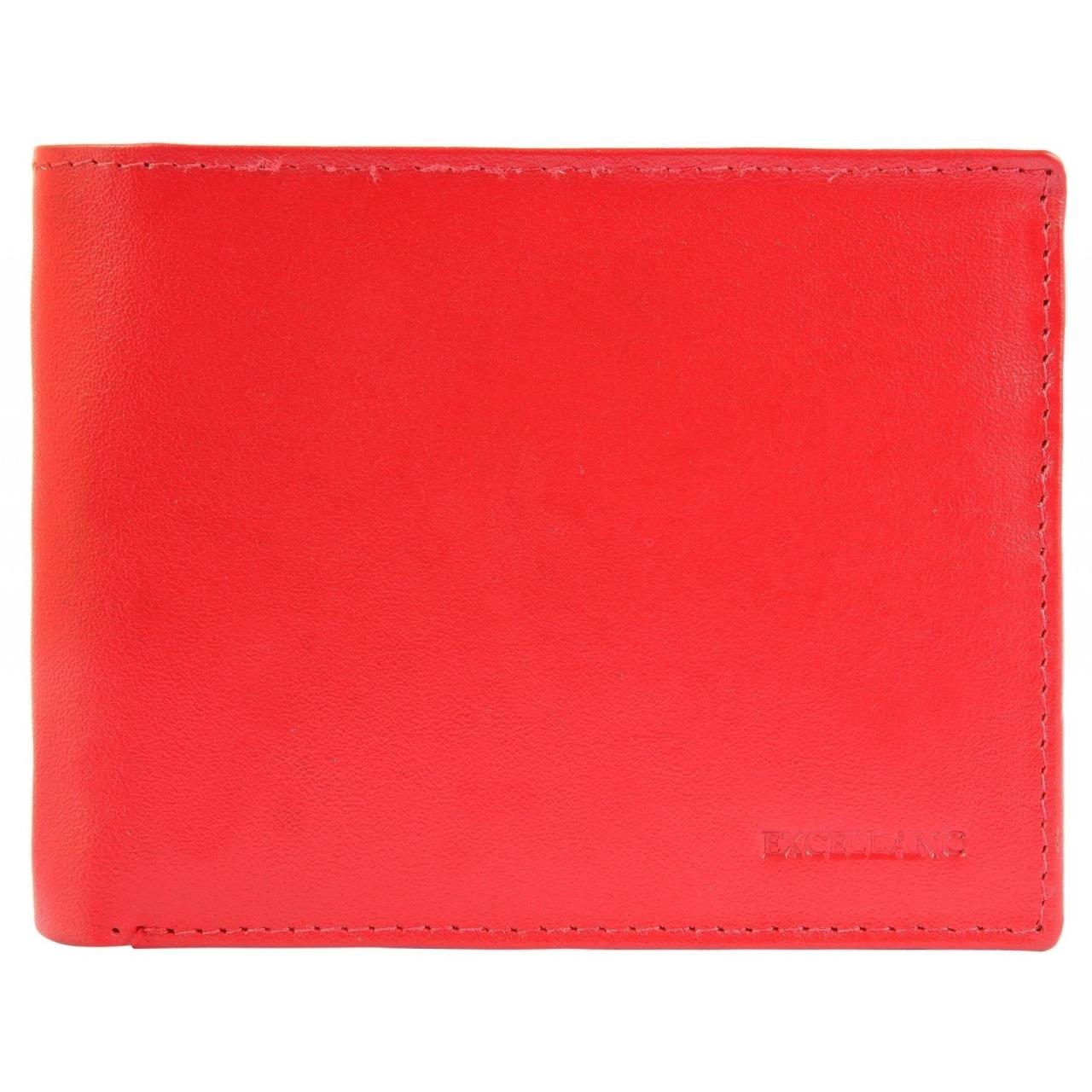 Excellanc® Cartera Hombre em Couro Genuino