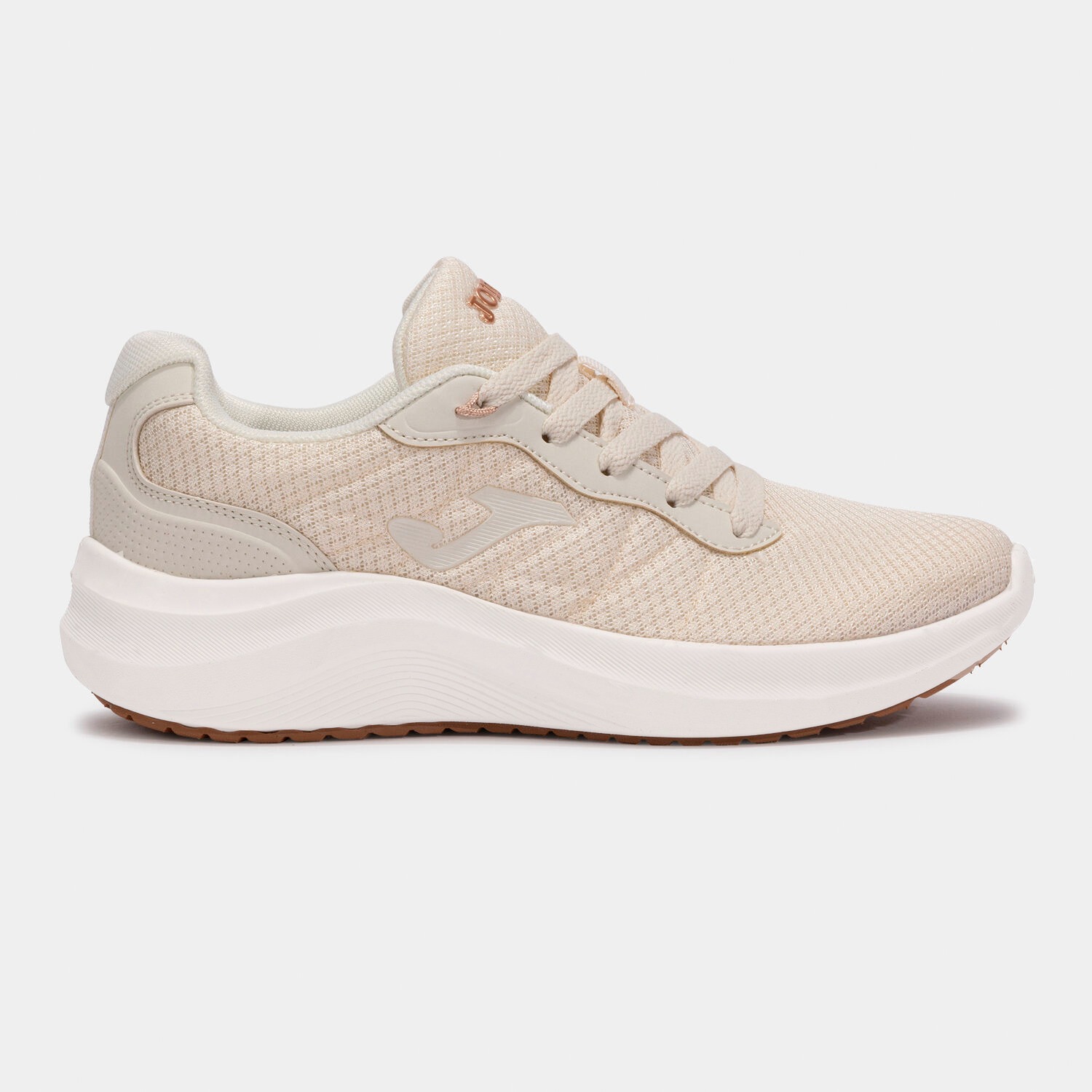 Zapatilla Casual Mujer Joma N-100 2525 Beige Ligera Y Flexible