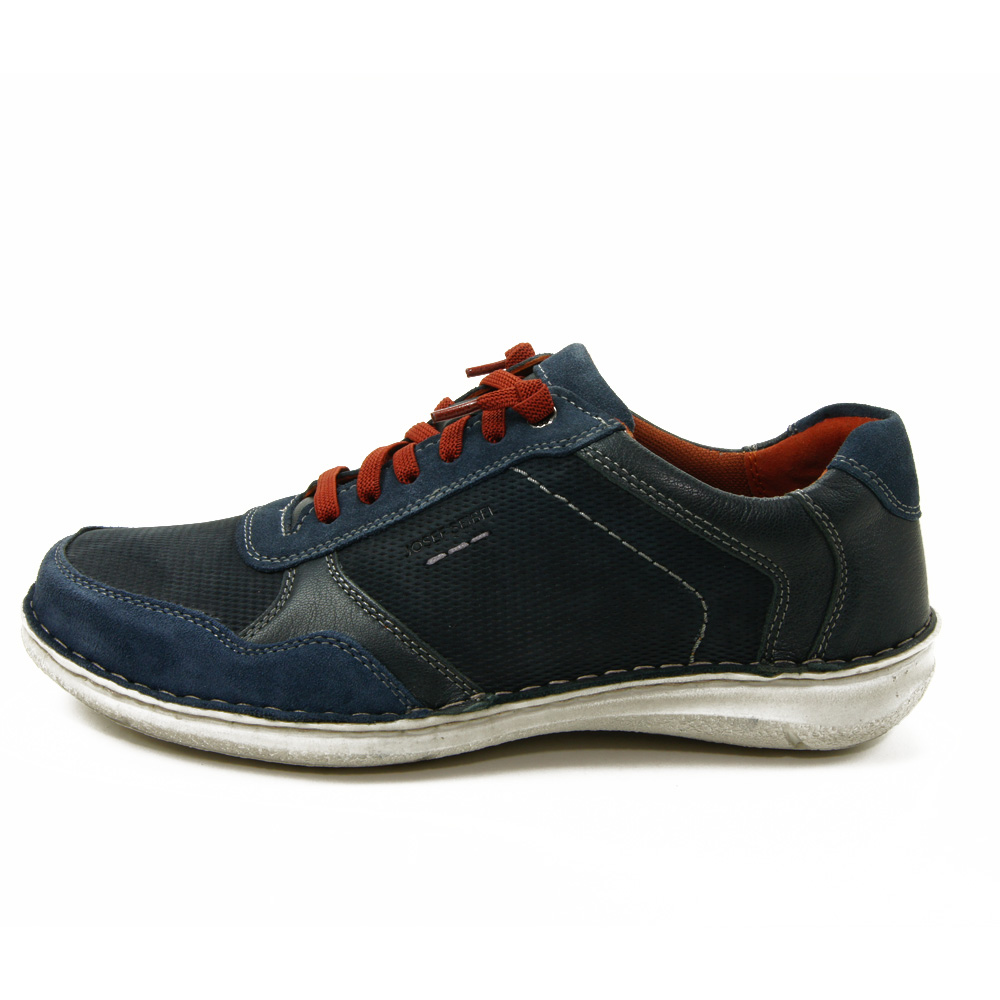 Josef Seibel mod. ANVERS 97 zapato casual para hombre en nobuck, cordones