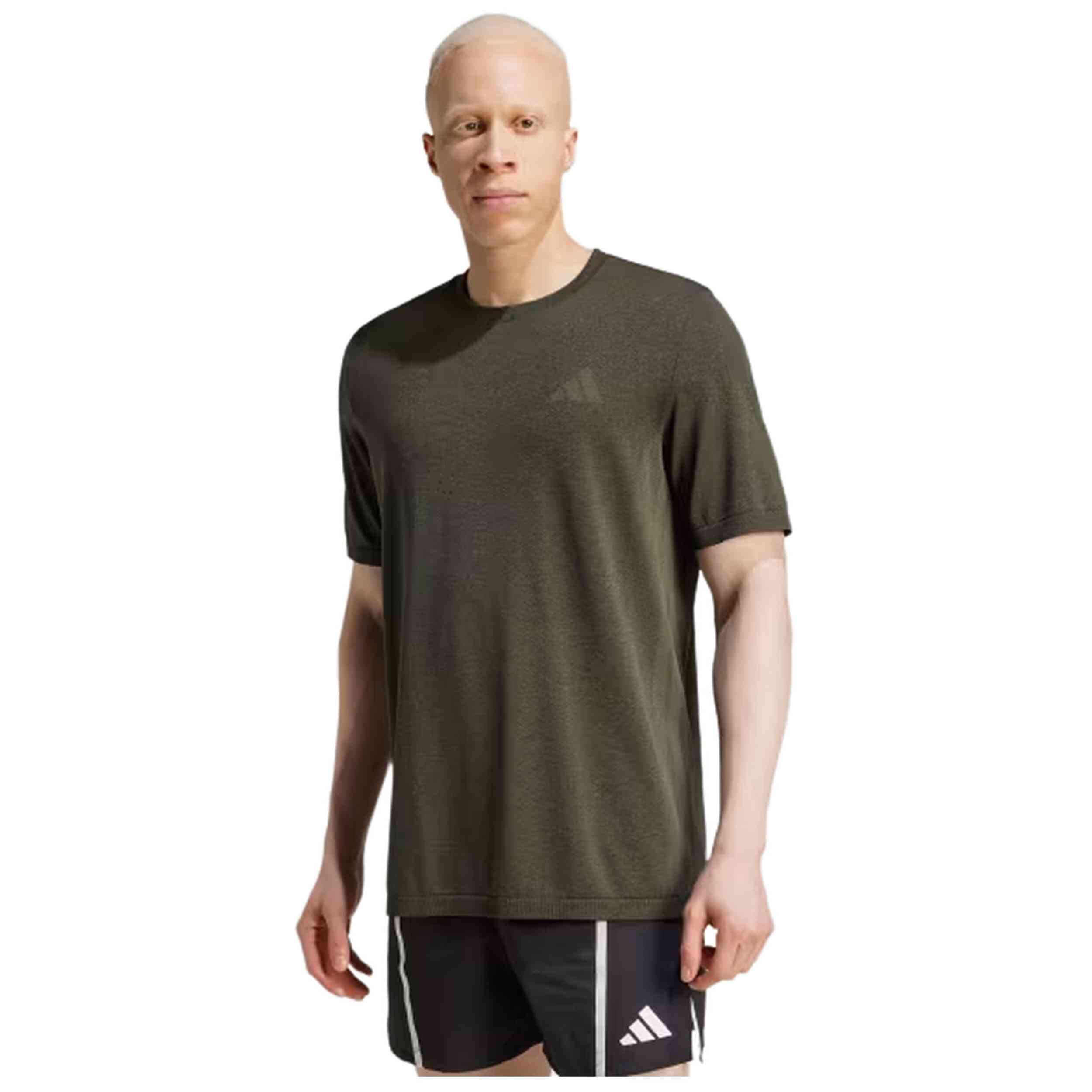 Camiseta De Manga Corta Adidas modelo IS6929 para Hombre en color Verde