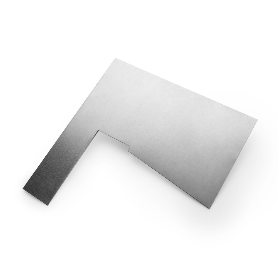 Glotomania Scraper Alisador de Acero Inoxidable para Tartas - Maceta Inclinada N2